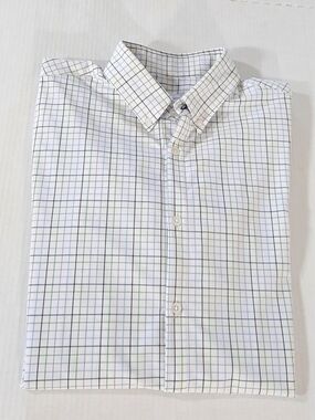Mizzen+Main Leeward Trim Fit Long Sleeve Check Shirt